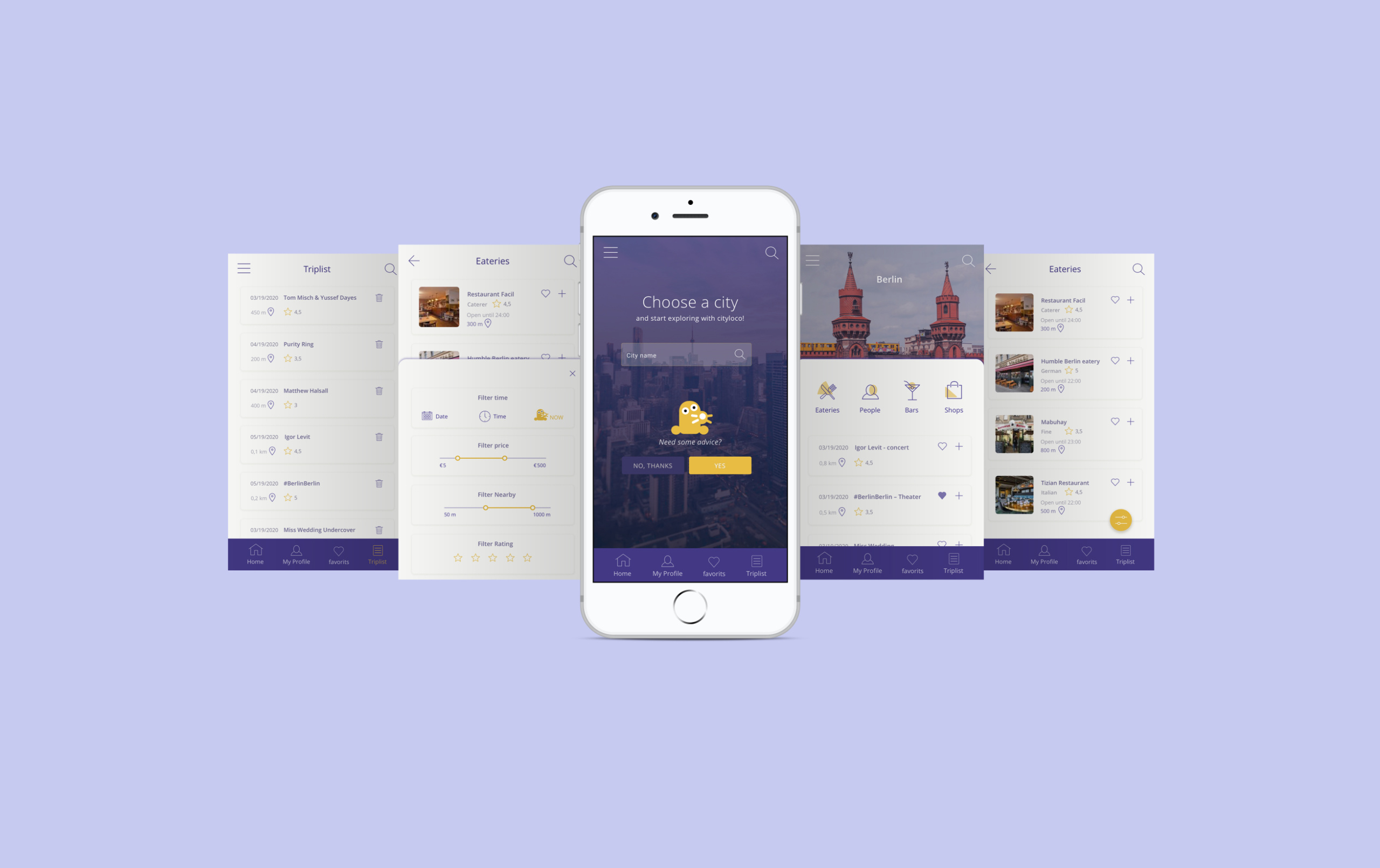 Cityloco Travel App