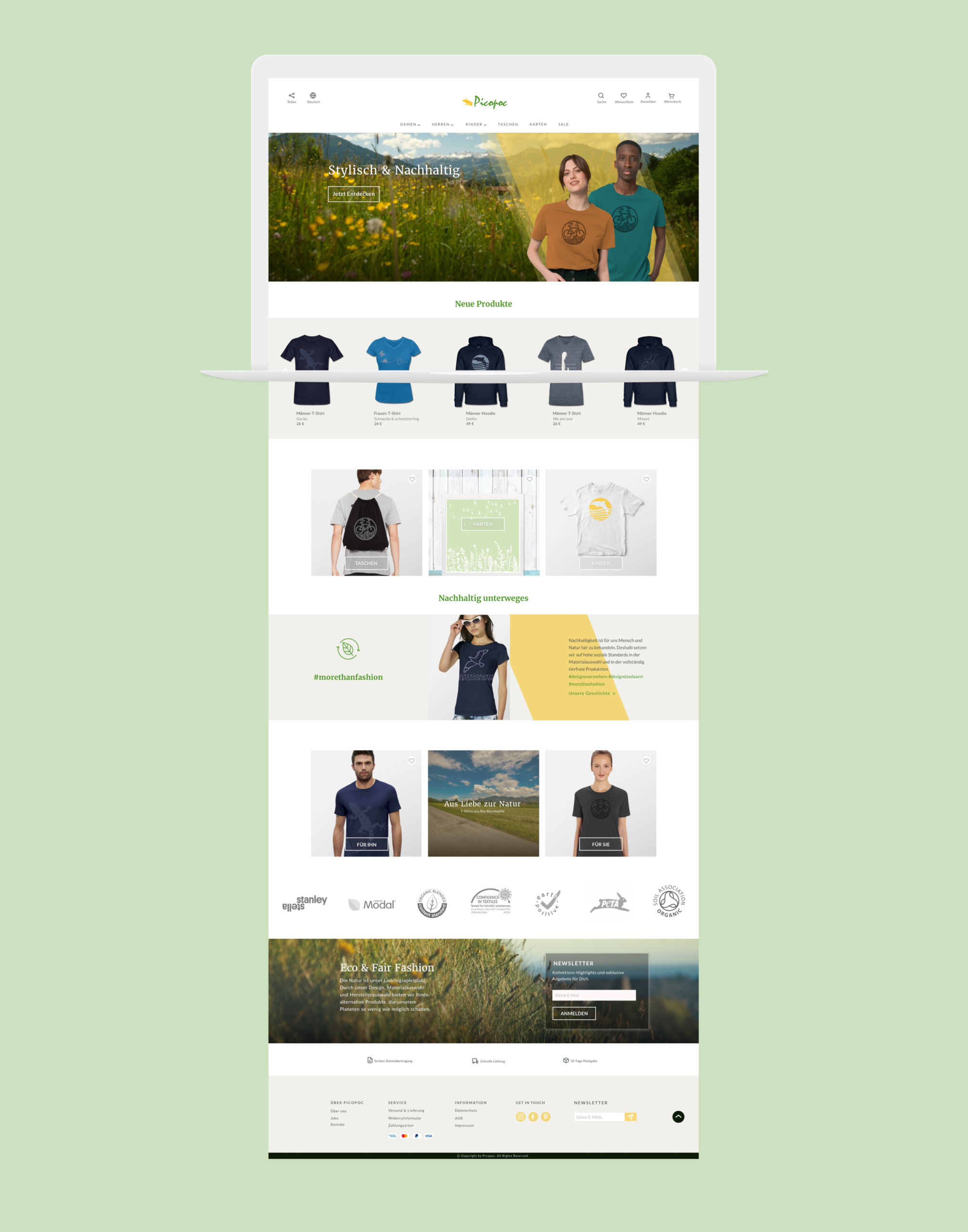Picopoc Shop Redesign